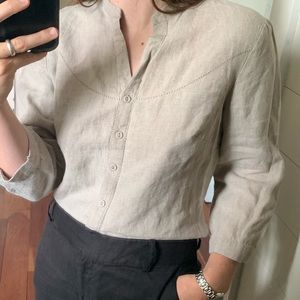 Vintage Carol Little Linen Shirt